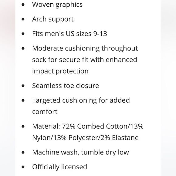 STANCE CASUAL MLB CREW HEIGHT SIZE LARGE CLEVELAND TWIST THE OFFICIAL SOCK NWT - Picture 4 of 6